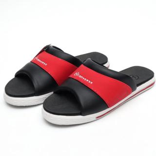red converse slippers