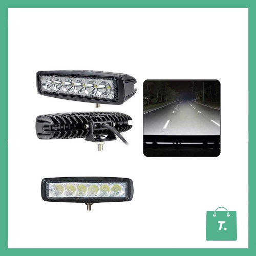 Lampu LED Light Bar Spot Light Mobil Offroad 1260 Lumens 16cm