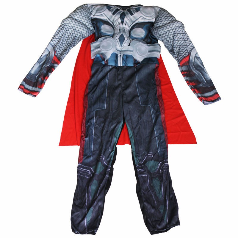 Kostum Anak Superhero Thor God Of Thunder Cosplay Baju Pesta Murah