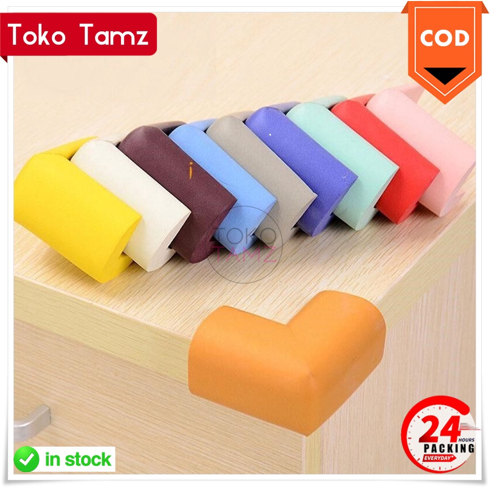 COD MAKASSAR Busa Spon Pelindung Sudut Meja Pengaman Siku MejaSponge  Pengaman siku Furniture Safety