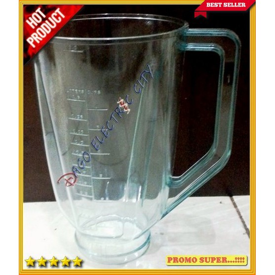 Sparepart Gelas Blender Philips / Glass Jar Philips 2815 Y2917