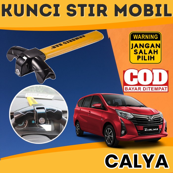 KUNCI STIR CALYA KUNCI SETIR MOBIL CALYA PENGAMAN MOBIL ANTI MALING PENGAMAN STIR CALYA
