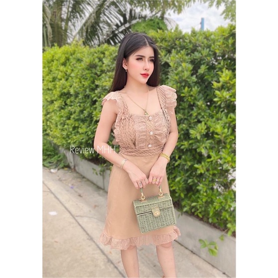 CODE:410 DRESS PREMIUM BKK READY STOK(SALE)
