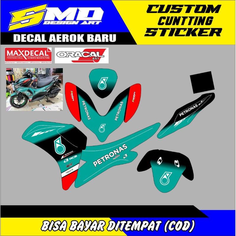 DECAL AEROX NEW 155 PENTRONAS FULL BODI