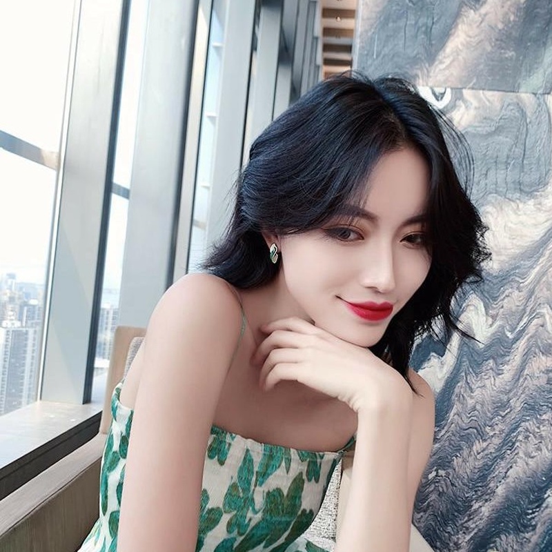 Anting drop glaze Kecil Warna Kontras Untuk Musim Panas