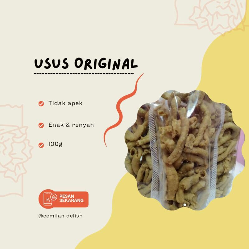 

kripik usus original
