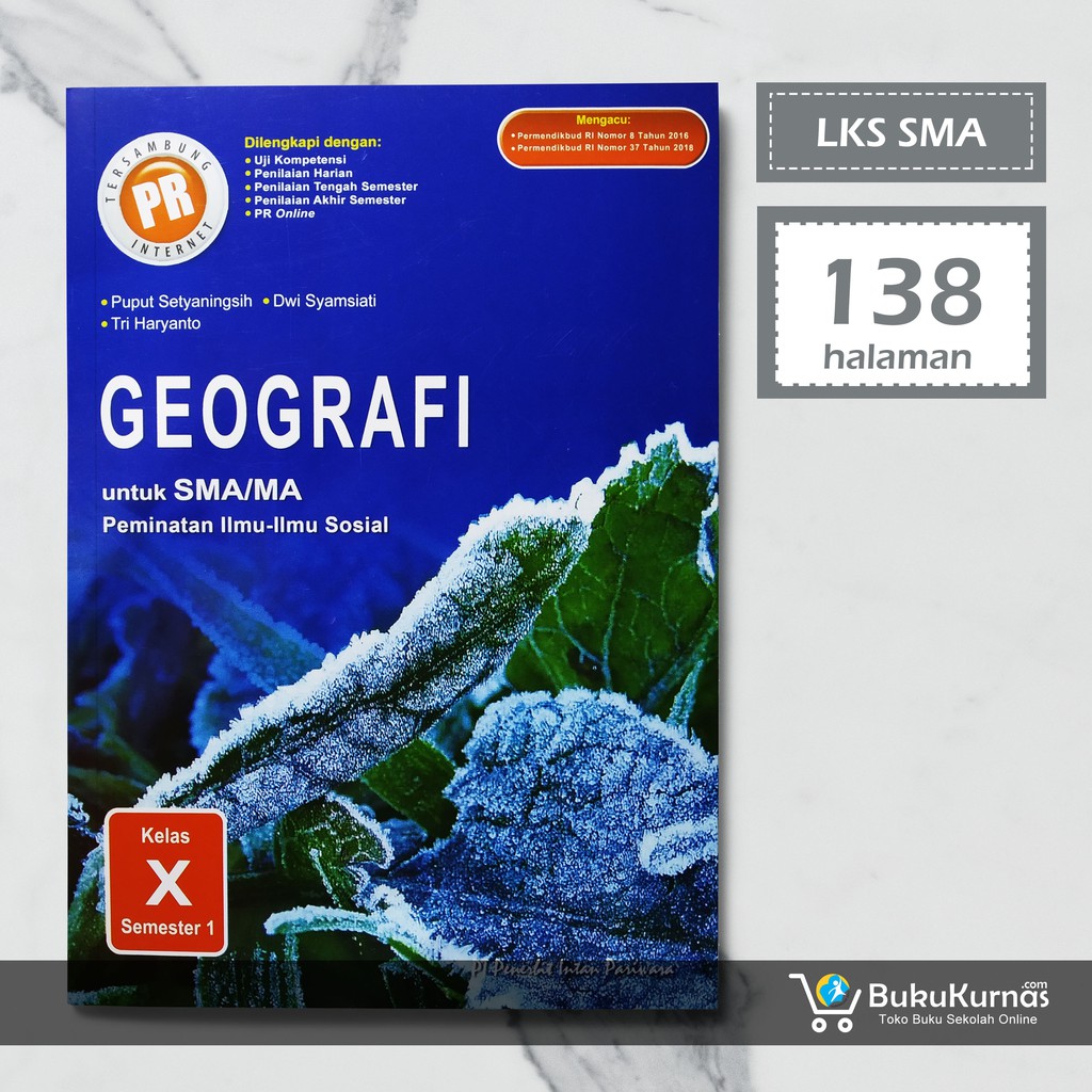 Buku Lks Geografi Kelas 10 Semester 1 Peminatan K13 Intan Pariwara Shopee Indonesia