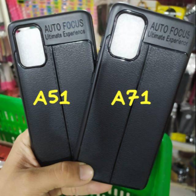 SAMSUNG A51 A71 KULIT JERUK SOFT CASE