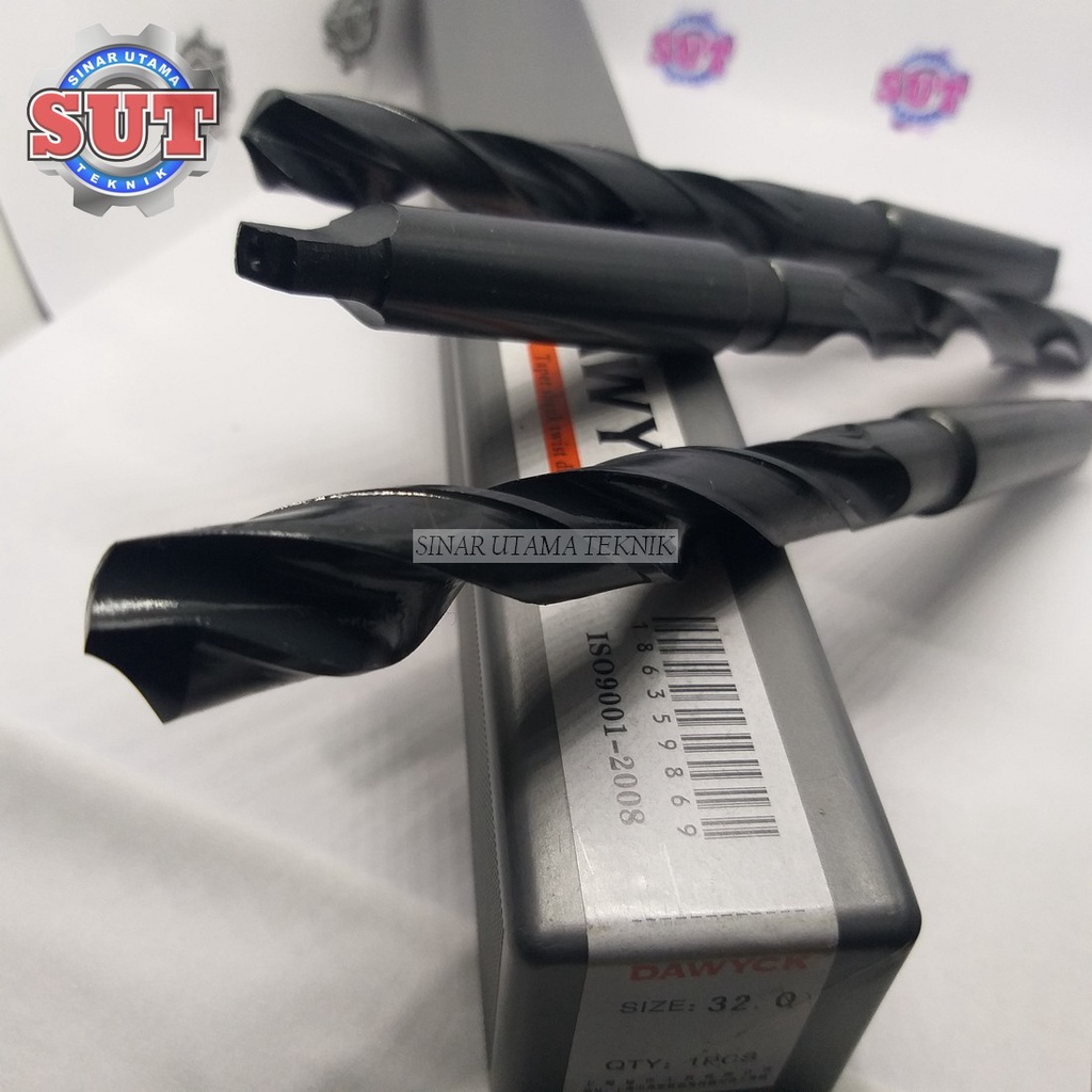 DAWYCK Mata bor HSS 32mm Mata bor besi 32 bor 32 cones Mata bor taper