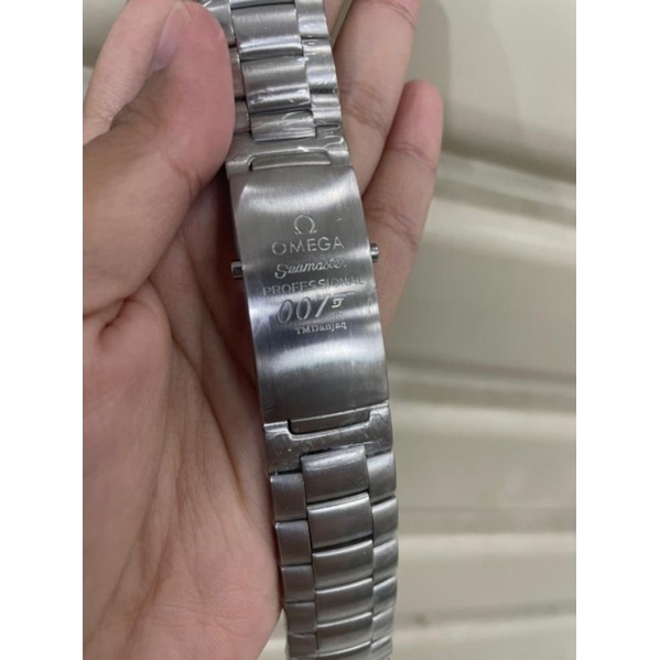 rantai omega james bond 007 silver