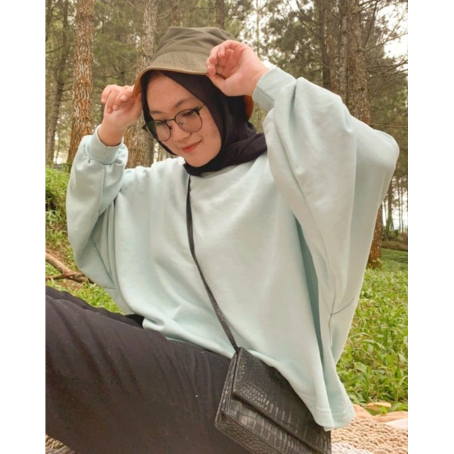 (zeyo) SWEATER OVERSIZE PREMIUM-MINT