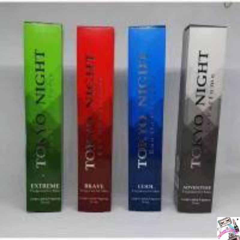 ☃Cutezz_Ching1☃Tokyo Night Eau De Parfume Fragrance for Men 30ml