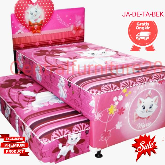 KASUR SPRING BED MURAH 2 IN 1 OLYMPIC 120