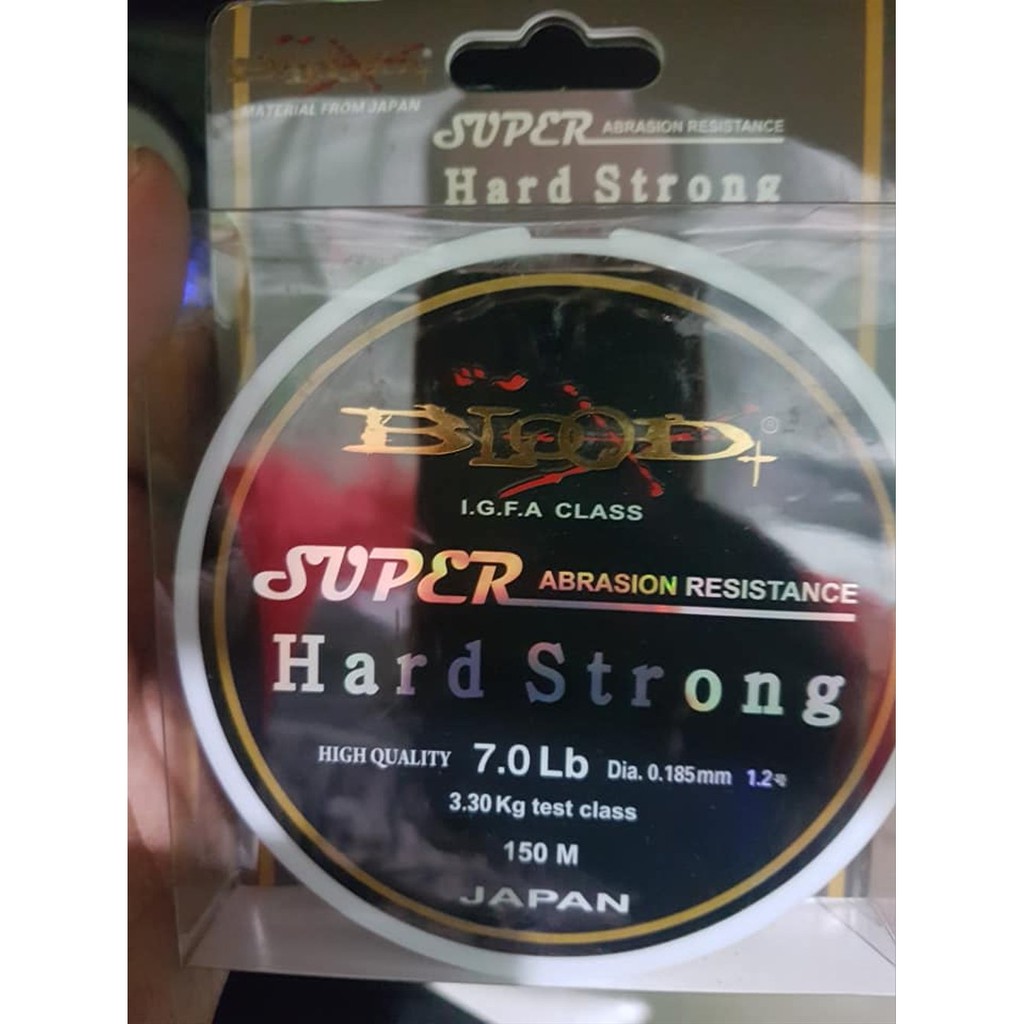 SENAR PANCING BLOOD SUPER HARD STRONG 150 M