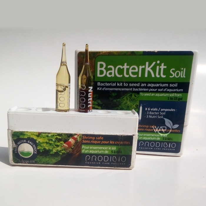 Prodibio BacterKit 6 Vials Bacter Kit Aquascape Nutri Soil Vial Ampul