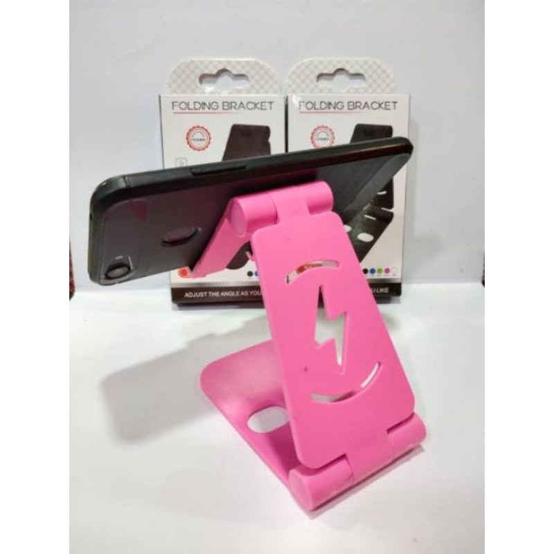 Holder Handphone Folding Bracket HP Holder Pegangan Android Phone Holder