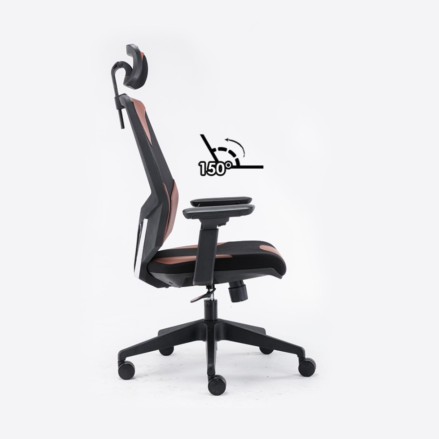 DA GAMING CHAIR THRONE LITE - Black Brown / Kursi Gaming 100% ORIGINAL KURSI GAME