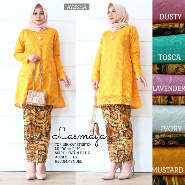 Lasmaya Set By Ayesha | Suplier Hijab Solo| Grosir