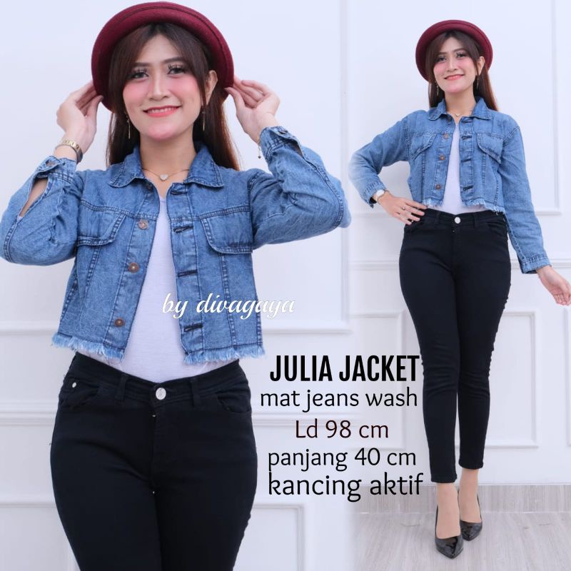 JULIA JACKET TERBARU TANPA INER