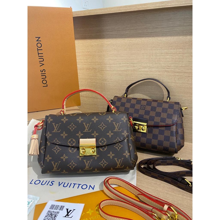 TAS BRANDED IMPORT || Louis Vuitton LV Croisette Uk. 25 cm + Box