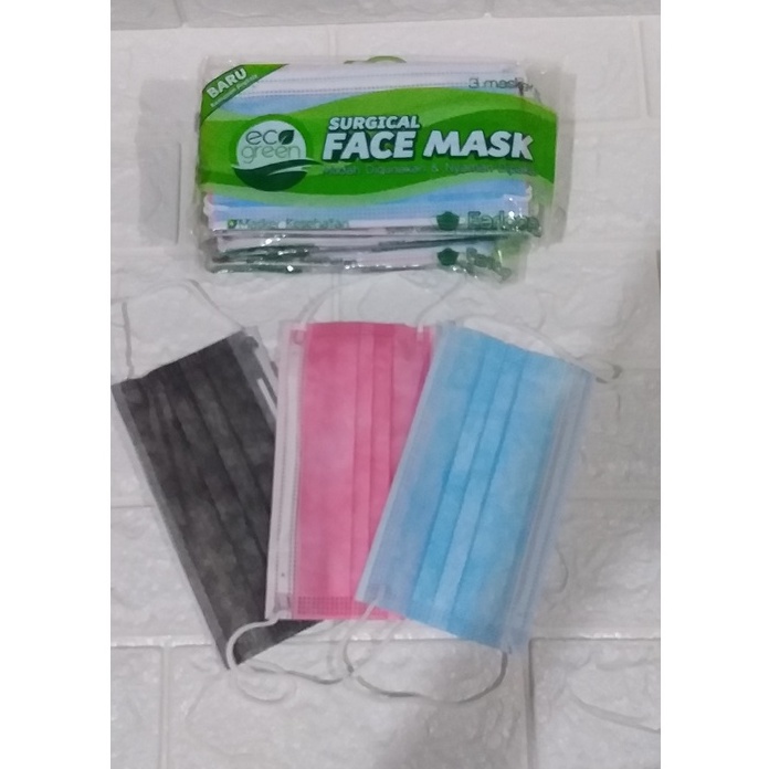 masker face mask isi 3pc