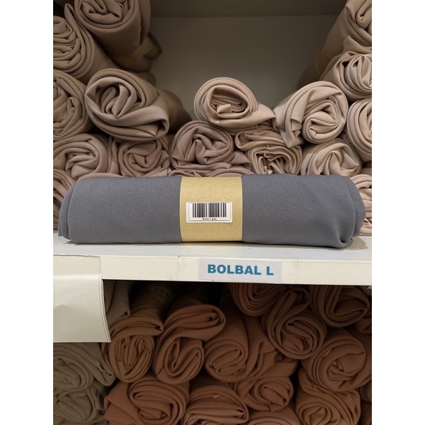 KHIMAR SYARI SEGI EMPAT INSTAN JUMBO BOLAK BALIK-Grey