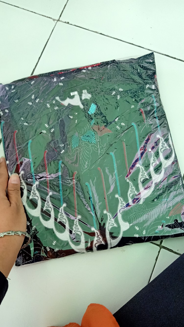 Kemeja Batik Pria Lengan Panjang M L Xl Xxl