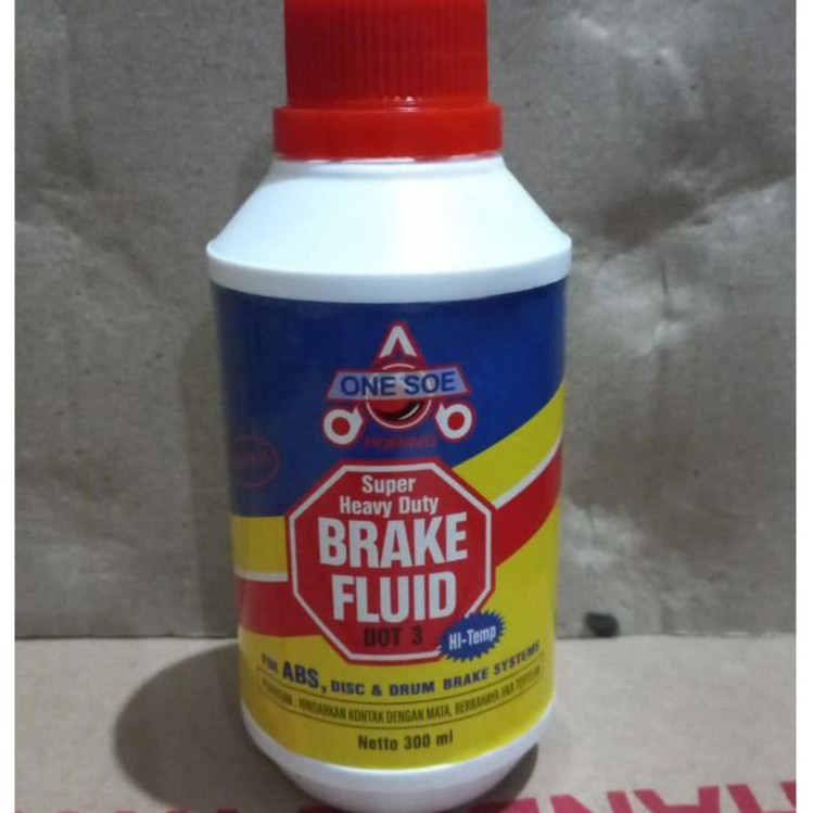 ONE SOE Minyak Rem Oil Oli Brake Fluid ONE SOE (Dot-3 / Dot 3) 300ml