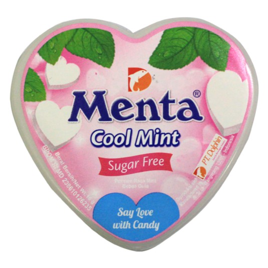 Menta Candy Sugar Free/ Permen Hati (Love Candy) item tertentu