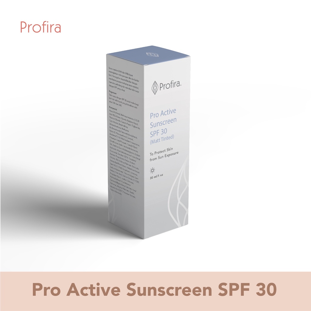 Pro Active Sunscreen Matt Tinted SPF 30