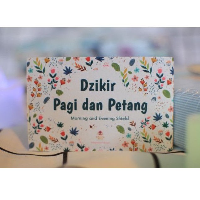 Buku Dzikir Pagi Petang Sesuai Sunnah Saku Mini Kecil Shopee Indonesia