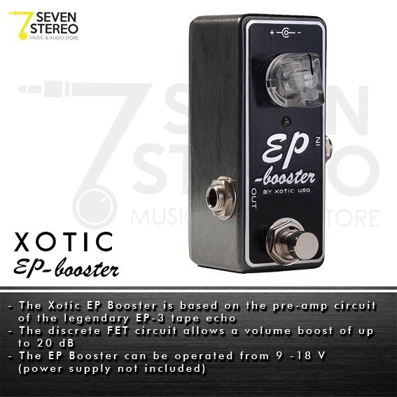 Xotic EP Booster Pedal Effect