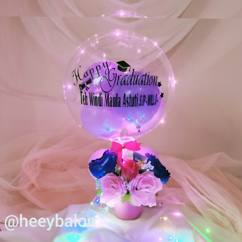 Balon Box / Balon Ultah / Balon Wisuda / Balon Graduation / Buket Wisuda /Balon Snack /Hot Air Balon