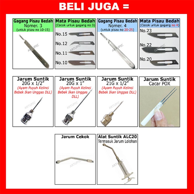 Needle Holder Napdpuder Naldfuder 14 cm Nald Voeder Mayo Hegar Gunting Penjepit Pisau Jarum Jahit 14cm