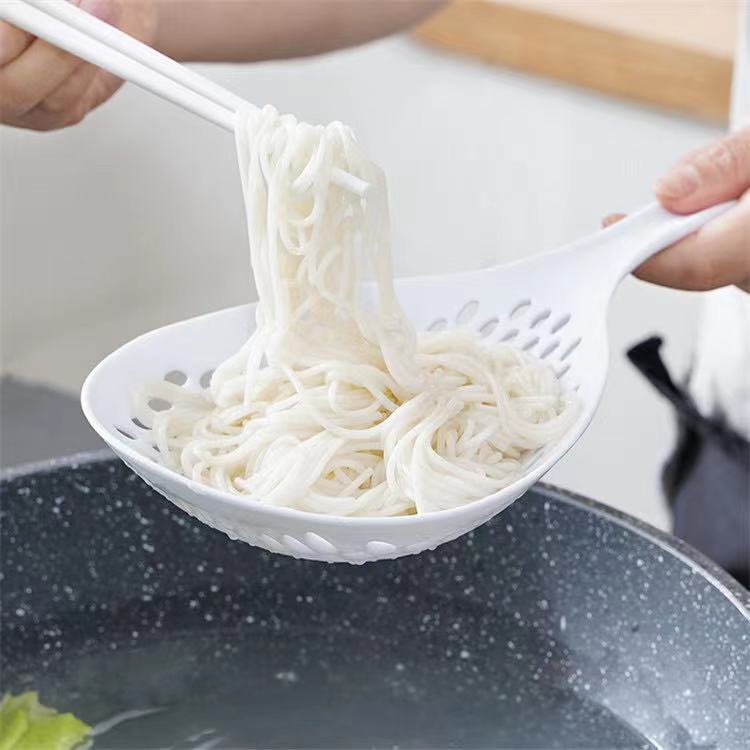 TBOSS Sendok Saringan Sayur Lauk &amp; Mie Tahan Panas / Sendok Lubang Saringan Sayur