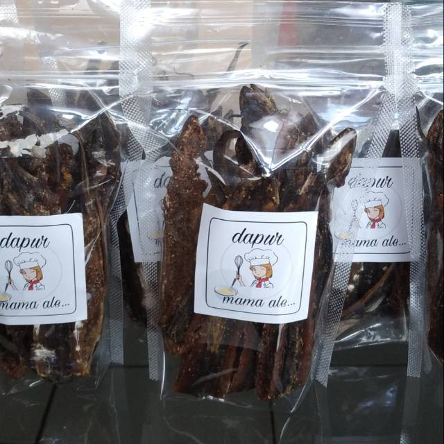 Dendeng belut sawah kemasan 100 g