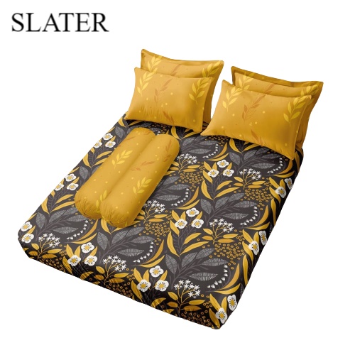 Ss Sprei Illusions 160 Mix Motif 160X200 Queen Size No 2 Illusions PART A