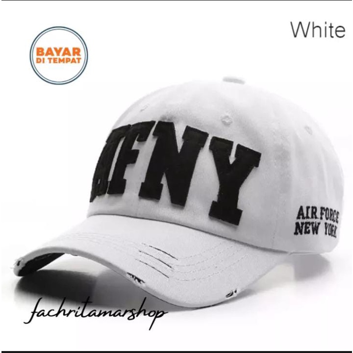 Topi Baseball Pria Dan Wanita/Topi AFNY Patch Topi Unisex Hip Hop Topi distro Terbaru