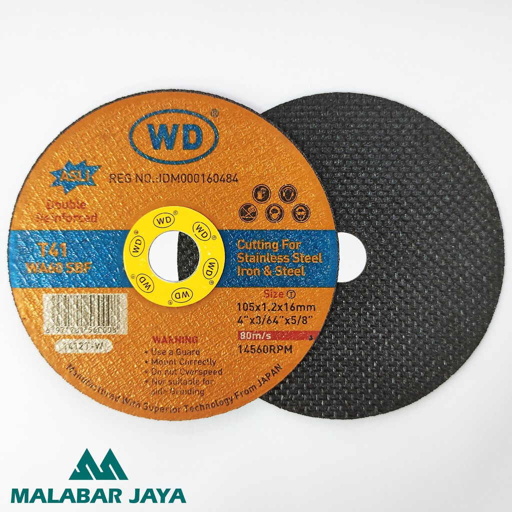 Mata Gerinda Potong / Batu Gerinda Potong / 4"x1,2mm / WD
