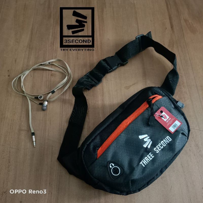 tas slempang three second