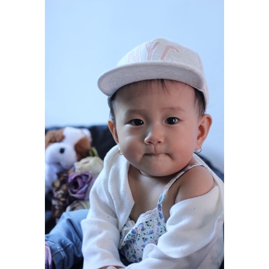 (Preloved) (4-6 bulan) Topi Cap H&M baby bayi NYC 1959