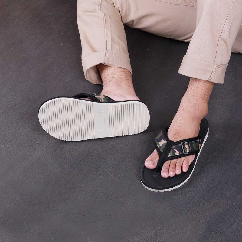 Bos - Sandal Kasual Jepit Pria - Sendal Slop Ringan Elegan Premium Original