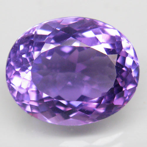 VVS Oval 5.72ct 13x10.5x7mm Natural Unheated Purple Amethyst Zambia AT198