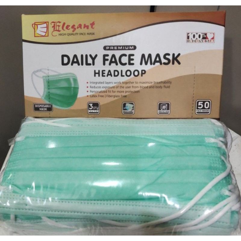 face mask headloop termurah