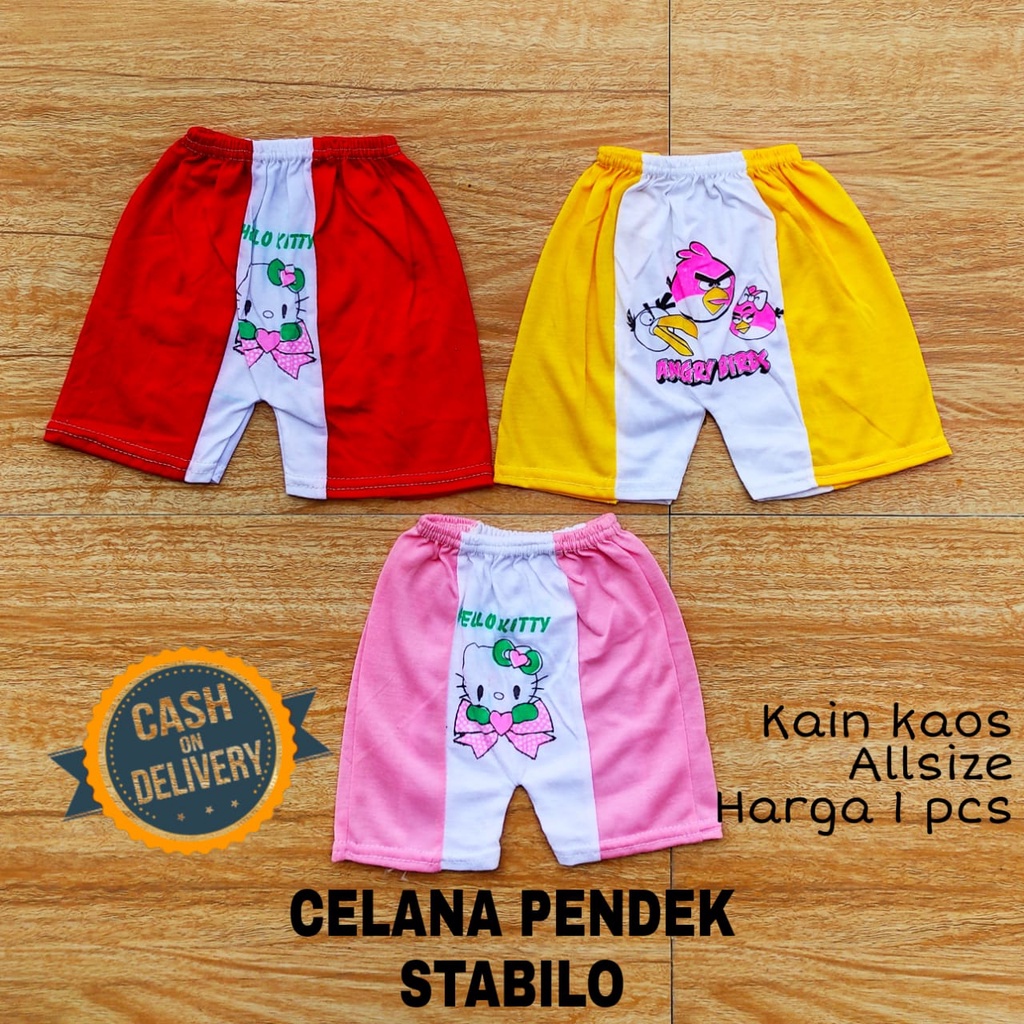 Celana bayi pendek KATUN perlengkapan bayi lahir