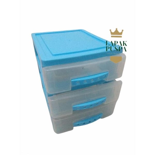 

laci susun 3 laci mini susun 3 mini container plastik susun 3