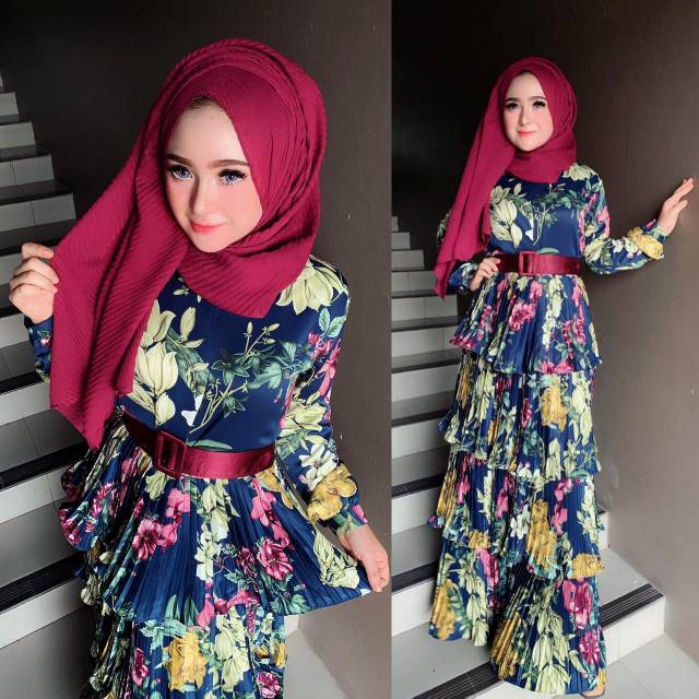 dress flower plisket