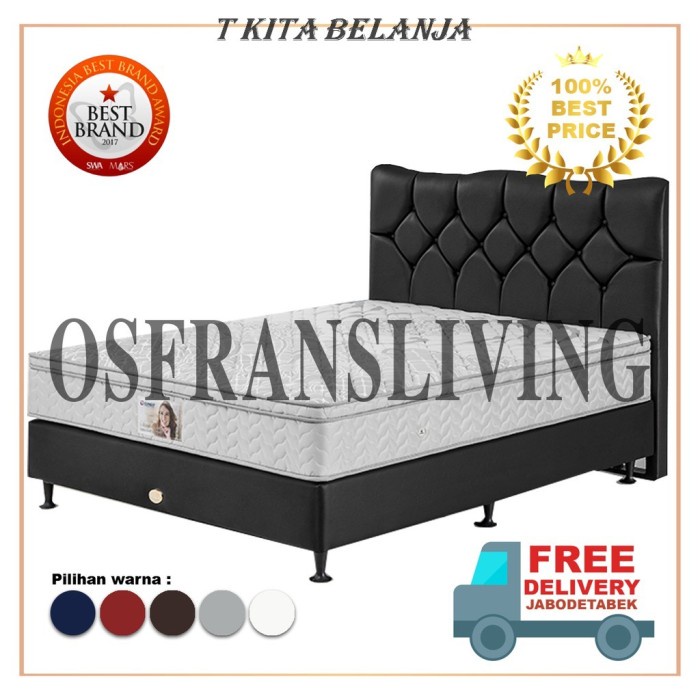 READY *TKB* Guhdo Springbed New Prima -160 x 200- HANYA DIVAN