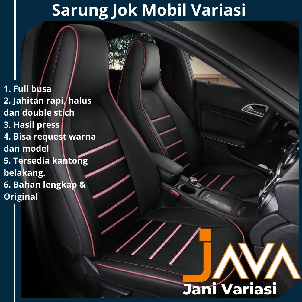 Sarung Jok Mobil Ayla ford Agya Yaris Trd Vios Hyuandai Jazz Rs Mazda Ignis Baleno Brio ETIOS CITY