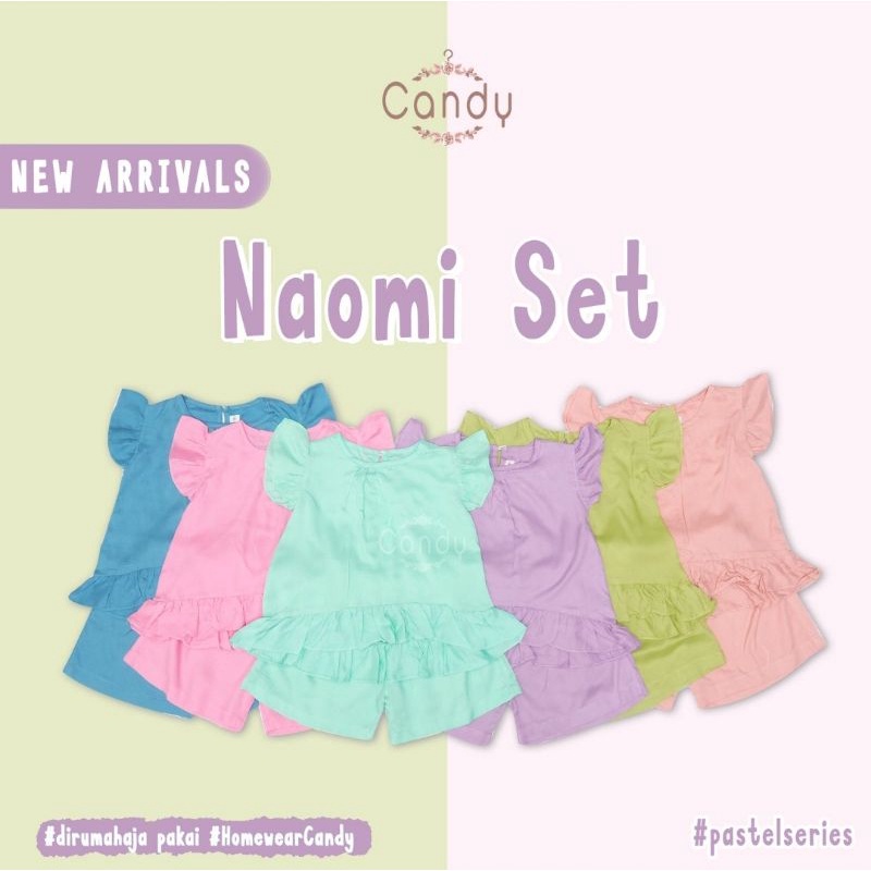 Naomi Set Candy / Setelan Naomi by Candy